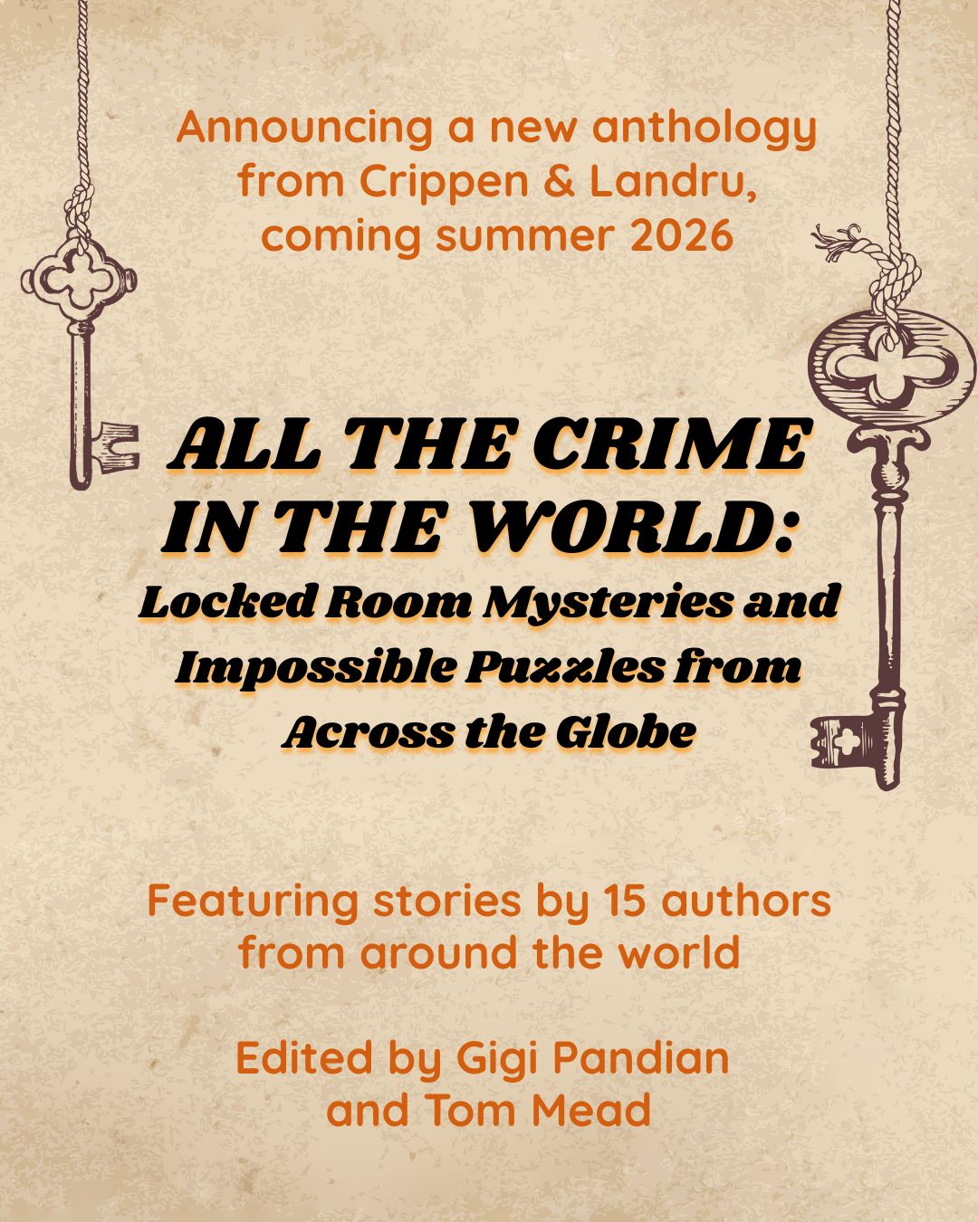 All the Crime in the World Crippen & Landru, Publishers