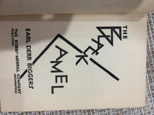 The Black Camel Crippen & Landru, Publishers